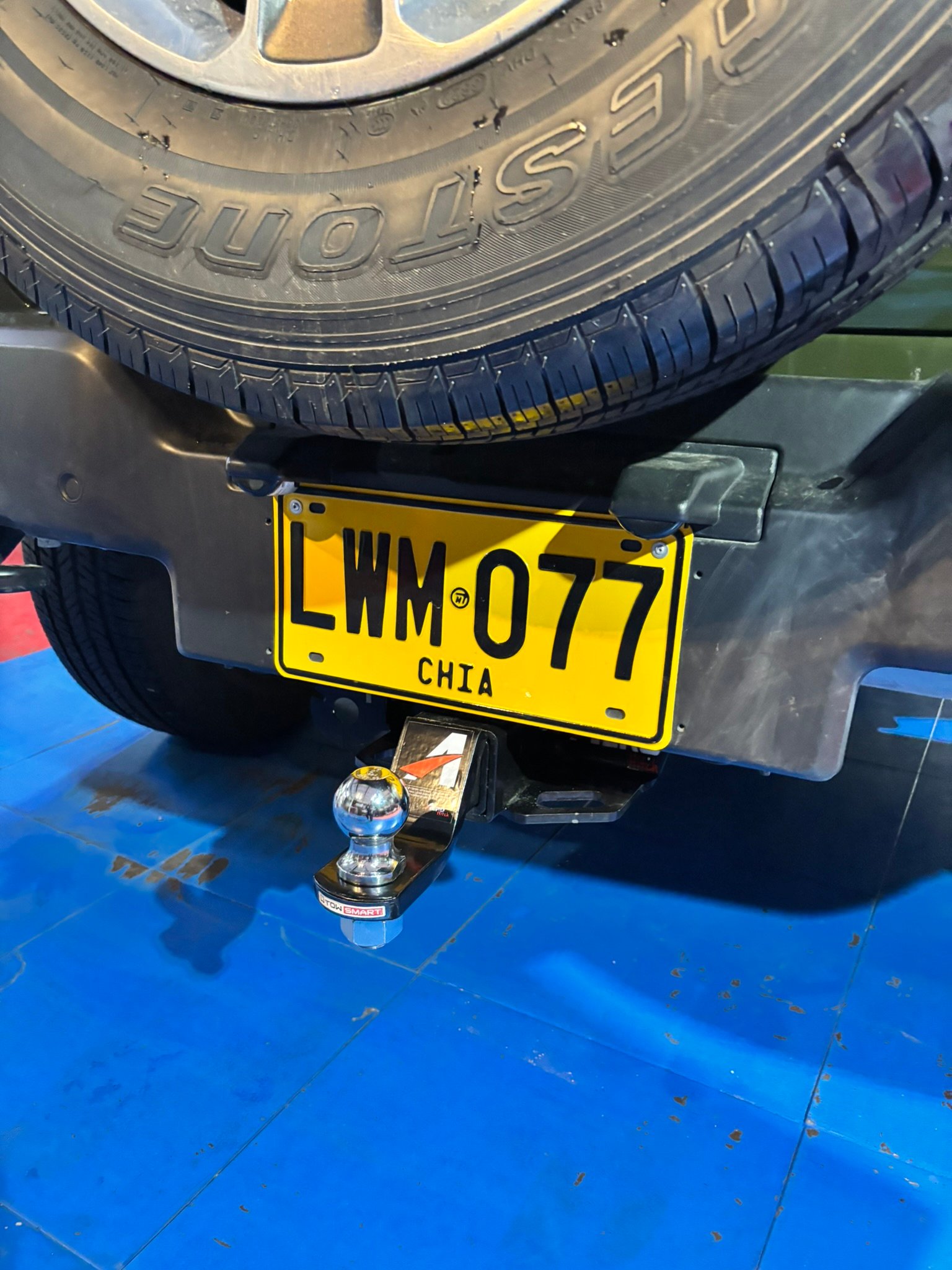 Instalación tiro de arrastre Jeep Wrangler