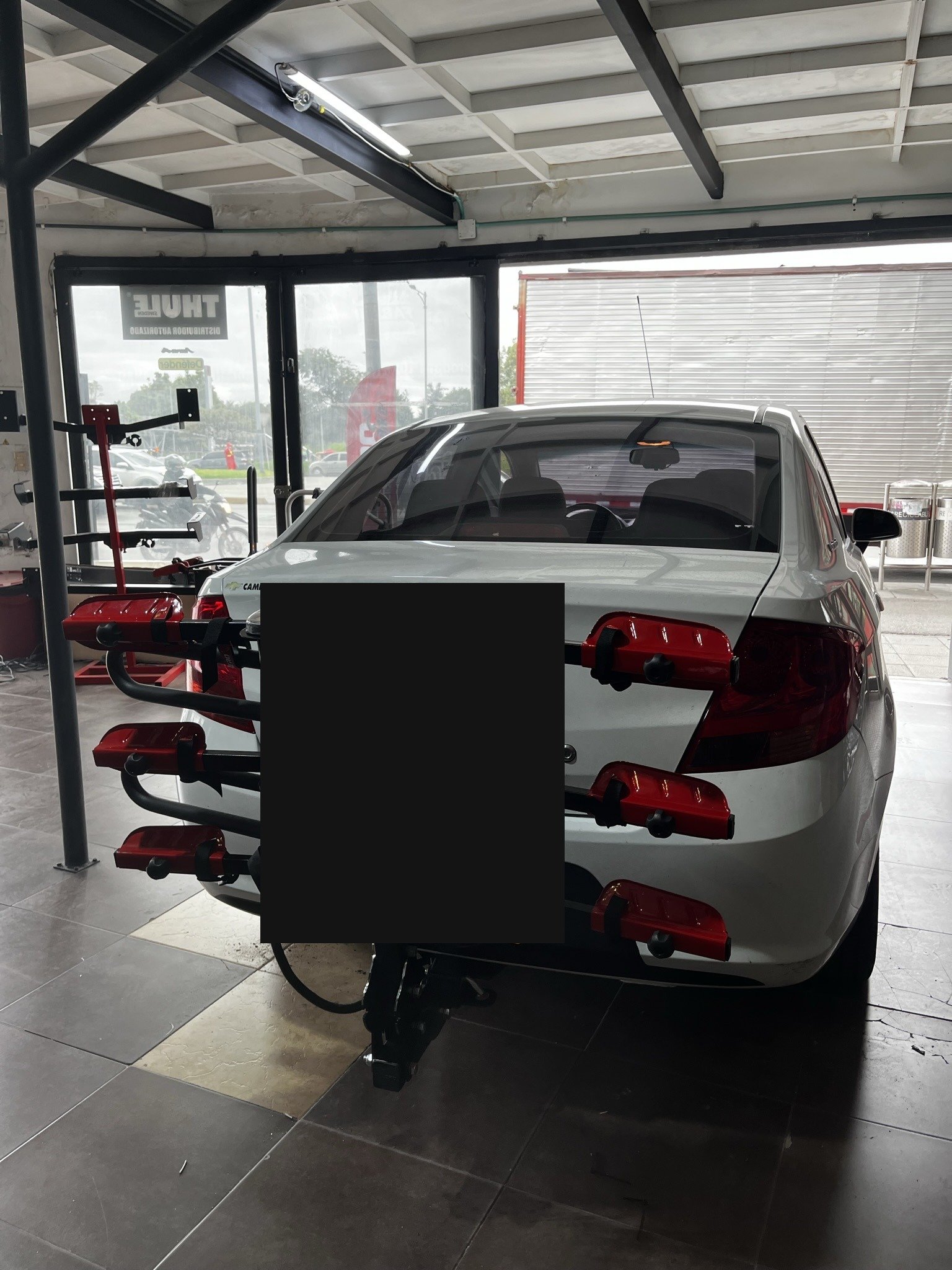 Instalación tiro de arrastre Chevrolet Sail