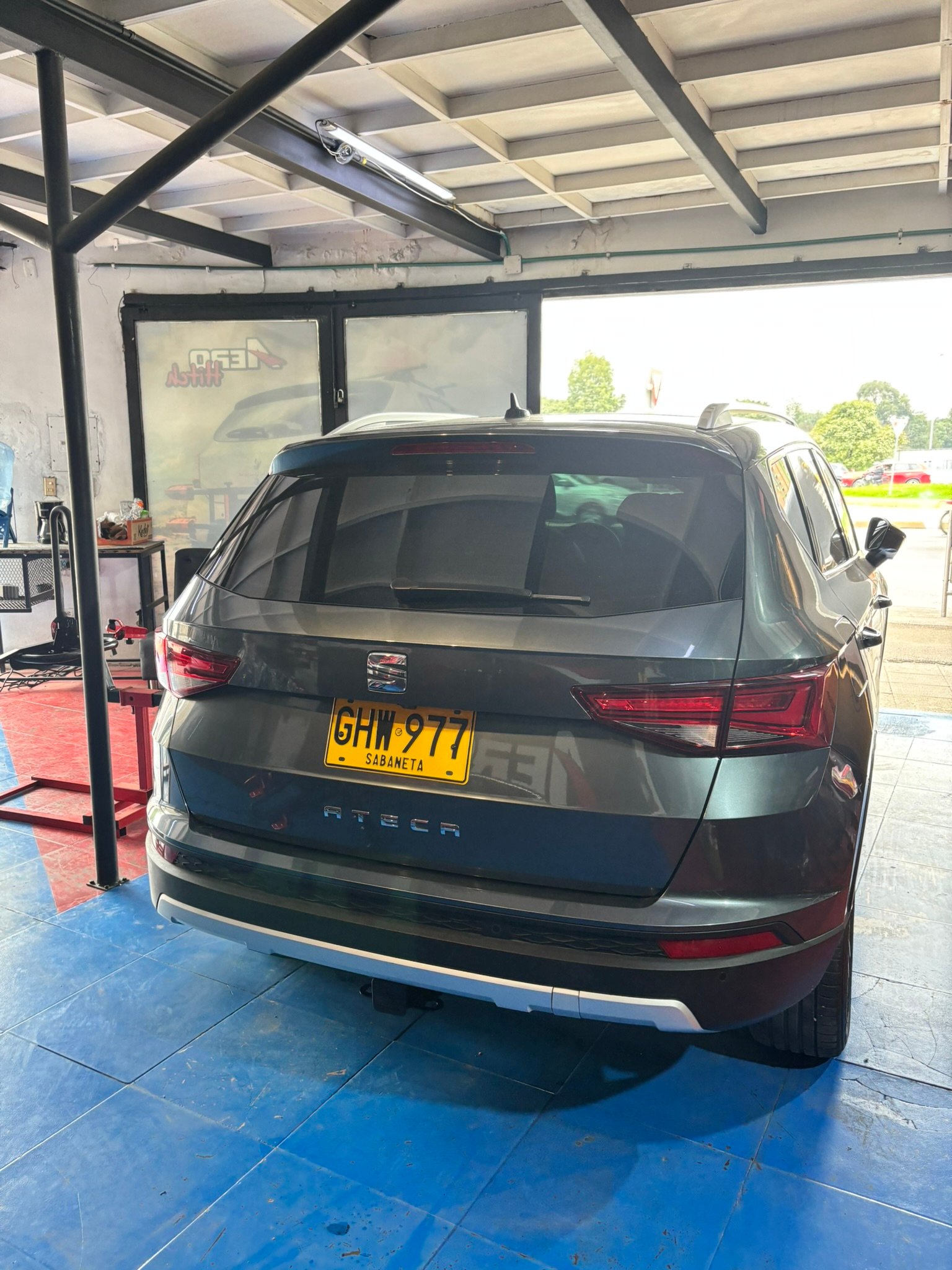 SEAT Ateca con tiro de arrastre instalado