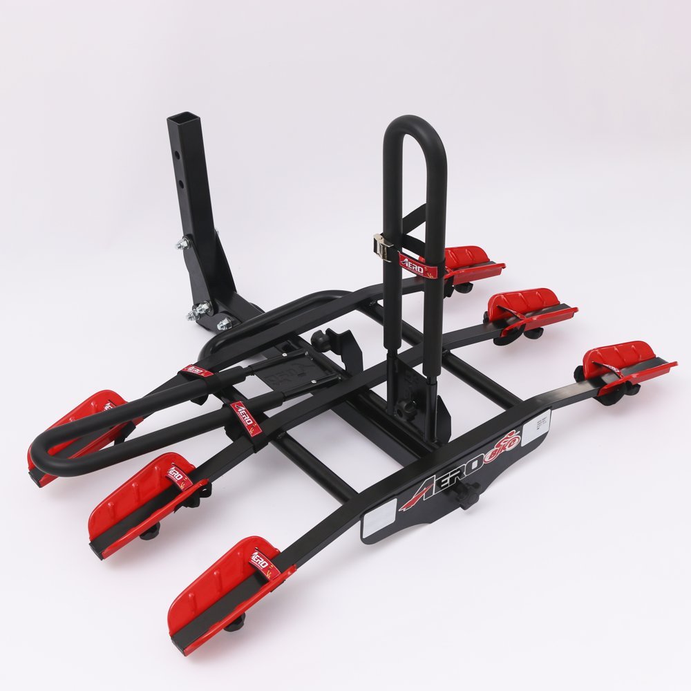 Portabicicletas AeroBike premium abatible automático para 3 bicicletas