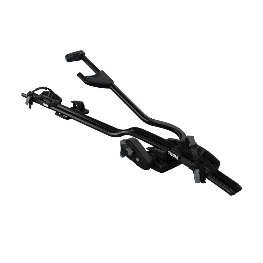 Portabicicletas de techo Thule ProRide, barra negra